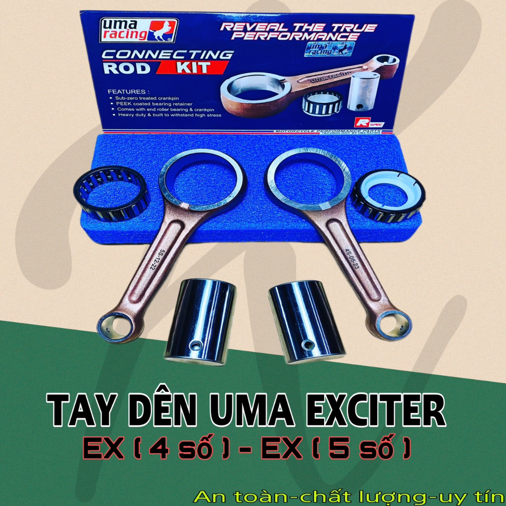 Tay dên UMA EXCITER 135 - 150 chính hãng ( 4 số - 5 sô ) | Shopee Việt Nam