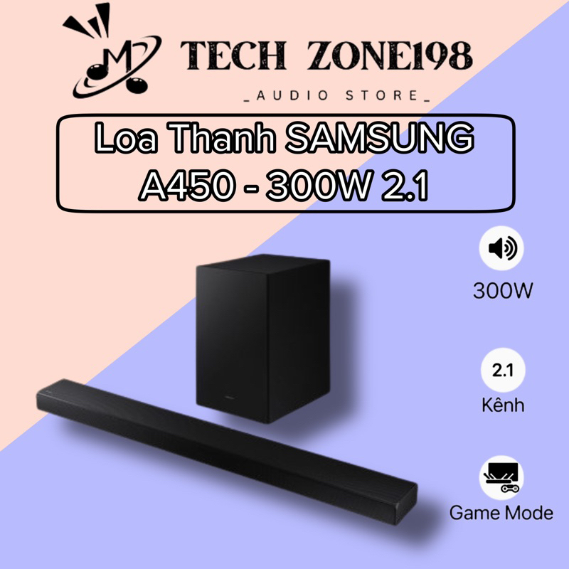 [FREE SHIP TOÀN QUỐC]Loa soundbar Samsung A450B450 2.1 300W ( Hàng