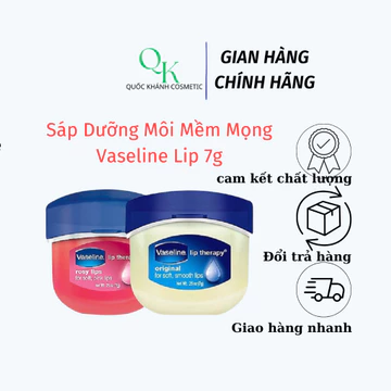 Sáp Dưỡng Môi Hồng Xinh Vaseline Lip Therapy Rosy Lip,son dưỡng môi vaseline 7g Mỹ