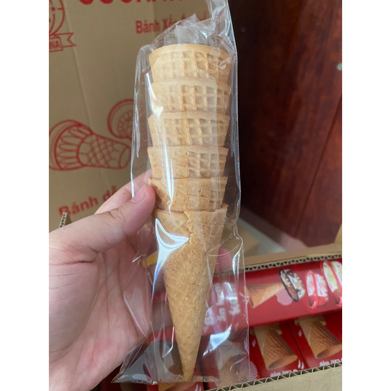 Bánh ốc quế nón loại đặc biệt [bánh merino và vinamilk] | Shopee Việt Nam