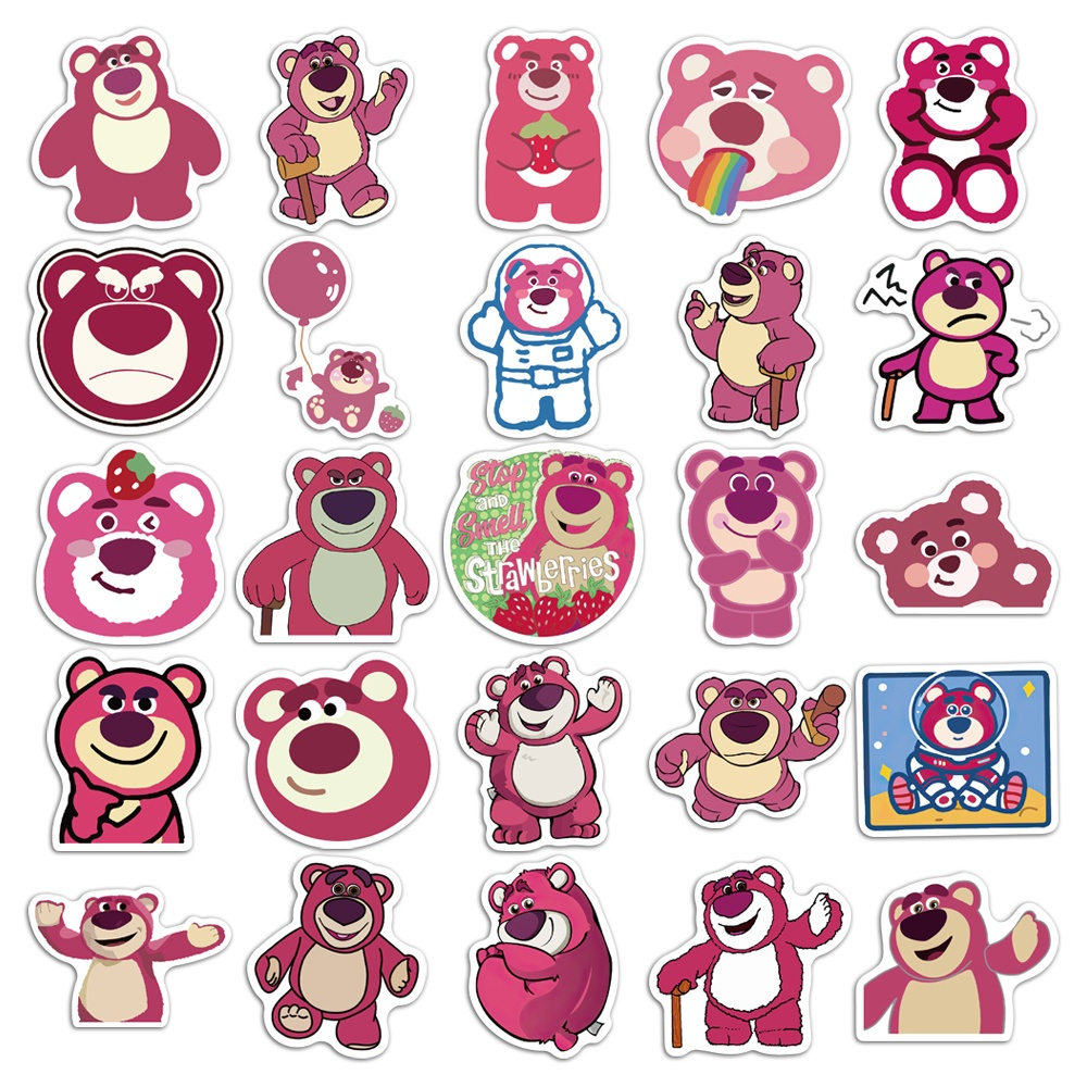 Sticker gấu dâu - Giá Tốt, Miễn Phí Vận Chuyển, Đủ Loại | Shopee Việt Nam