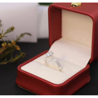 Nhẫn nữ Bạc Ta LoPa nũ đá chủ gết nhẹ nhàng tinh tế thanh lịch