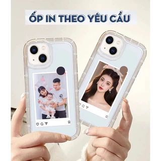 Ốp lưng in theo yêu cầu dành cho cặp đôi chống sốc TPU trong gân Silicone Mềm Trong Cho IPhone 14promax 11 12 Pro XS 7 8