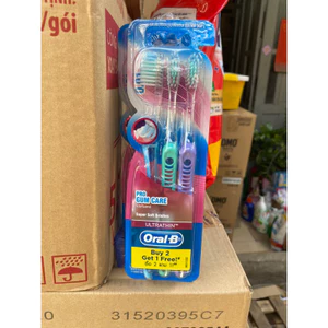 Bàn Chải Đánh Răng Siêu Mềm Oral-B Progum care 2 tặng 1