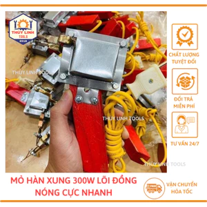 Mỏ Hàn Xung Lõi Đồng 300W Tự Cuốn Nóng Cực Nhanh THÙY LINH TOOLS