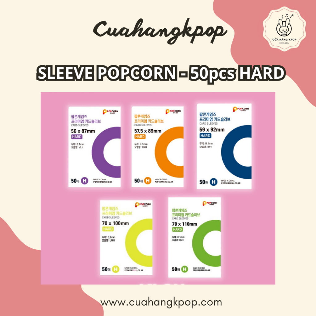 Sleeves đựng ảnh Popcorn Hàn Quốc chính hãng | Shopee Việt Nam