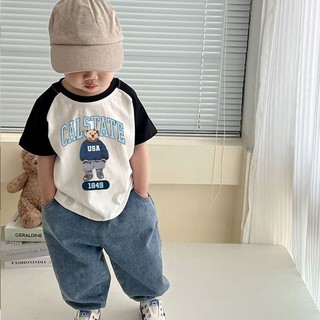 Áo phông bé trai cho bé từ 1 - 10 tuổi phong cách hàn quốc