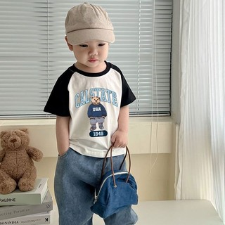 Áo phông bé trai cho bé từ 1 - 10 tuổi phong cách hàn quốc