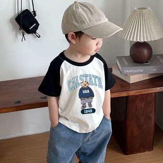 Áo phông bé trai cho bé từ 1 - 10 tuổi phong cách hàn quốc