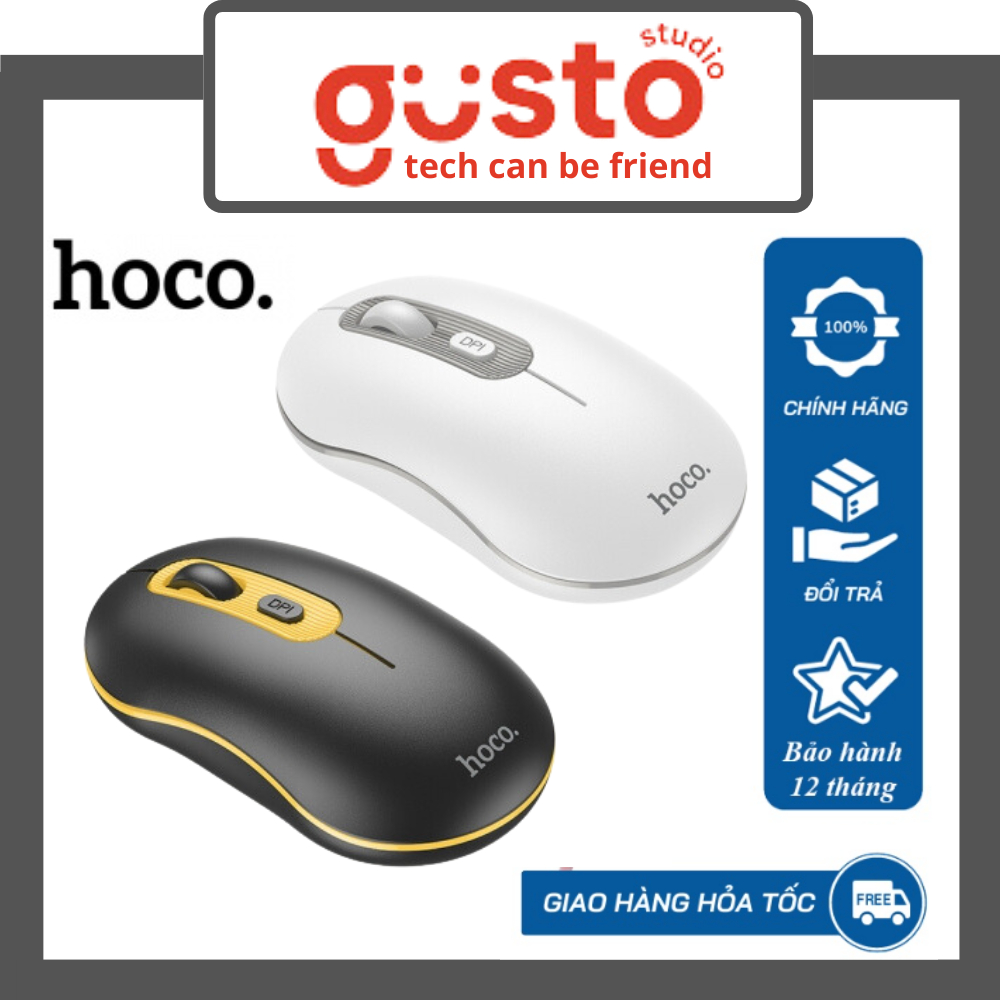 Chuột Không Dây Hoco GM21 Bản Mới - Hỗ Trợ Kết Nối 2.4G - Bảo hành 12 ...