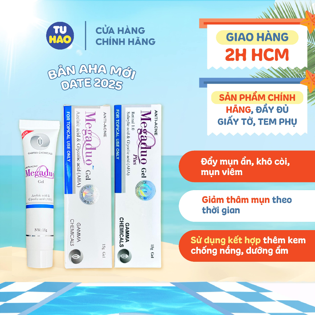 Tìm hiểu gel giảm mụn ẩn và thâm gamma megaduo gel Cách sử dụng và hiệu quả