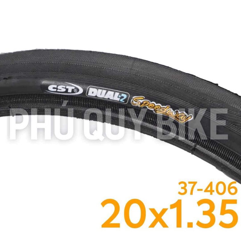 Vỏ Lốp , Ruột Săm Xe Đạp 20x1.35 CST (37-406)