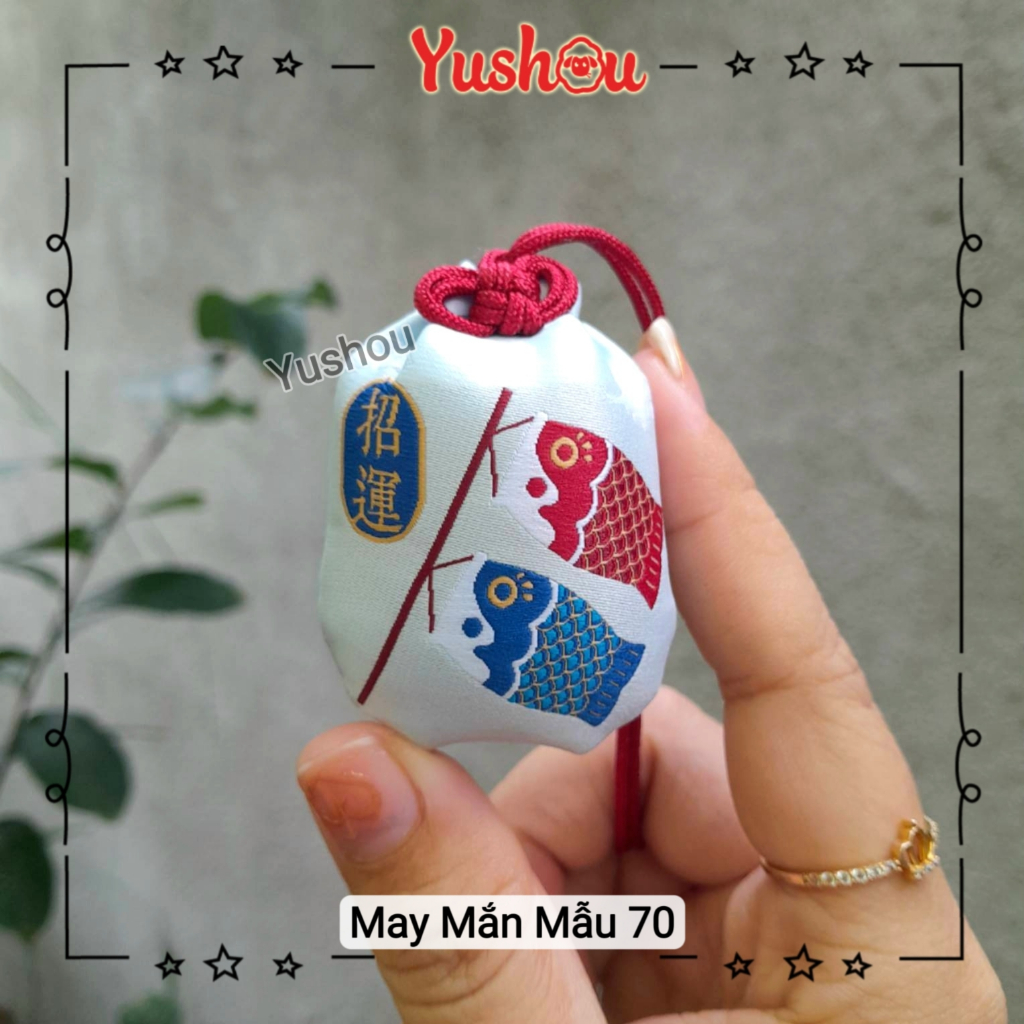 Túi Phước Yushou May Mắn Mẫu 70 - Kiểu Omamori Nhật, Có sẵn, Quà tặng ý nghĩa.