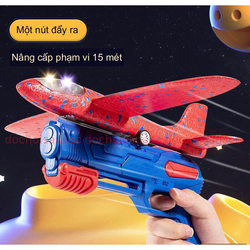 Máy Bay Xốp, Đồ Chơi Ngoài Trời Phát Triển Thể Chất Cho Bé
