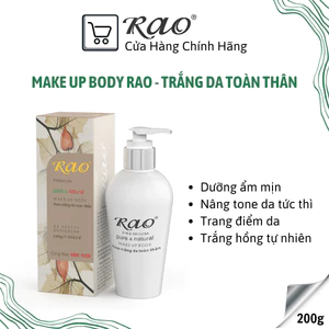 Kem BODY Kem Trắng Da Toàn Thân RAO Kem RAO