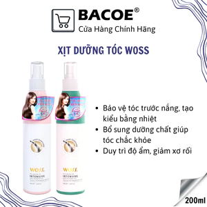 Nước xịt dưỡng bóng tóc Woss 250ml