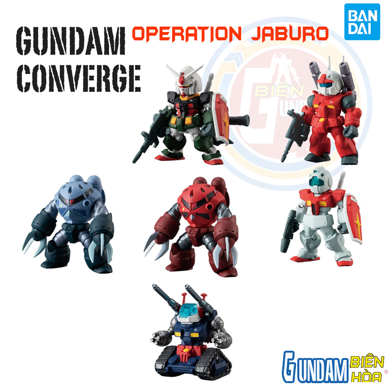 Mô hình gundam FW GUNDAM CONVERGE OPERATION JABURO VER | Shopee Việt Nam
