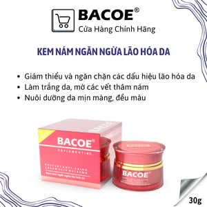 KEM NÁM BACOE KEM NGĂN NGỪA LÃO HÓA DA BACOE 30g