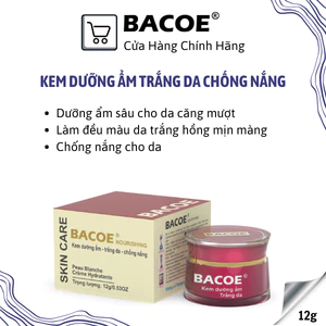 KEM BACOE Kem Dưỡng Ẩm Trắng Da Chống Nắng Bacoe