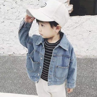 Áo khoác rin cho bé trai từ 1 - 8 tuổi phong cách hàn quốc