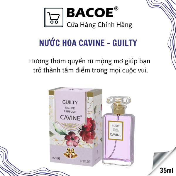Nước hoa cao cấp CAVINE GUILTY 35ml