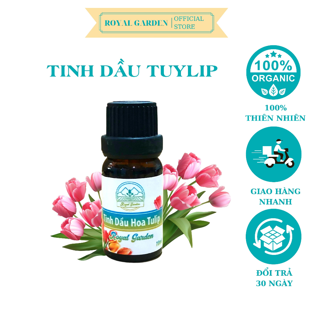 Tinh Dầu Tuy Lip Royal 10ml 50ml Nguyên Chất Giảm Stress Khử Mùi Chống Say Xe Hàng Chính Hãng