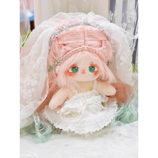 [ORD] Doll không thuộc tính tóc tơ nhiệt 20cm - Búp bê không thuộc tính tóc tơ dài kèm outfit 20cm