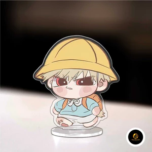 Mô hình My Hero Academia standee chibi nhân vật Deku Bakugo Shoto trang trí góc học tập giá sách để truyện tranh 8cm