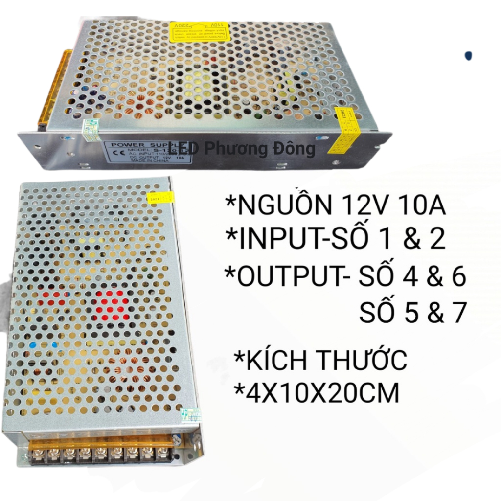 Nguồn Tổ ong 12V - 5A - 10A - 15A - 20A - 30A - 40A