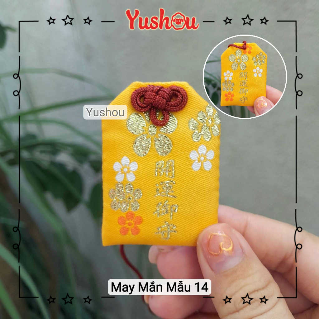 Túi Phước Yushou Mai Mắn Mẫu 14 - Kiểu Omamori Nhật, Có sẵn, Quà tặng ý nghĩa.