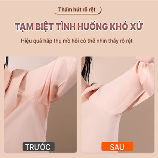Hộp 20 miếng dán thấm hút dính dưới nách áo ngăn đổ mồ hôi chính hãng Mapiua, mỏng nhẹ, khử mùi hôi.