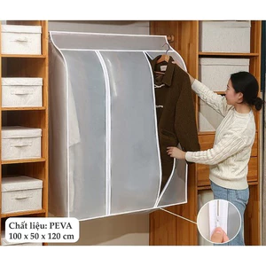 Túi đựng quần áo chống bụi Tủ vải móc treo đồ đa năng hộp đựng quần áo gấp gọn tủ vải giá treo quần áo gia dụng tiện ích