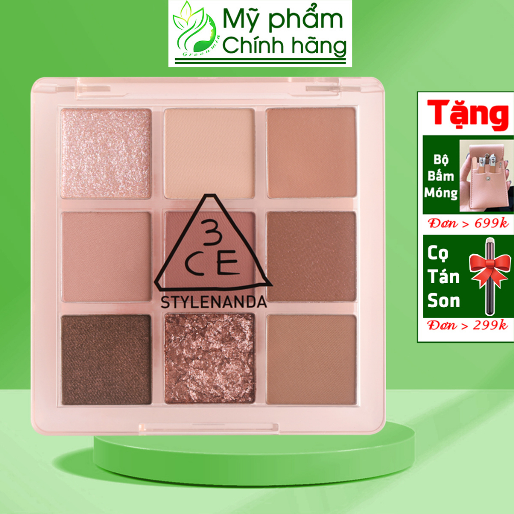 Bảng Phấn Mắt 9 Ô 3CE MULTI EYE COLOR SOME DEF Tone Nhẹ Nhàng Cho Phong ...