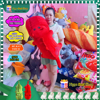 GẤU BÔNG CÁ SẤU MEMBO HÀ MÃ SIÊU MỀM MỊN LÔNG NHUNG MỊN ÔM NGỦ - GIAO NHANH