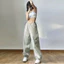Quần jogger cạp chun dây rút .Quần ống rộng trơn dáng suông nhiều màu phong cách cá tínhn