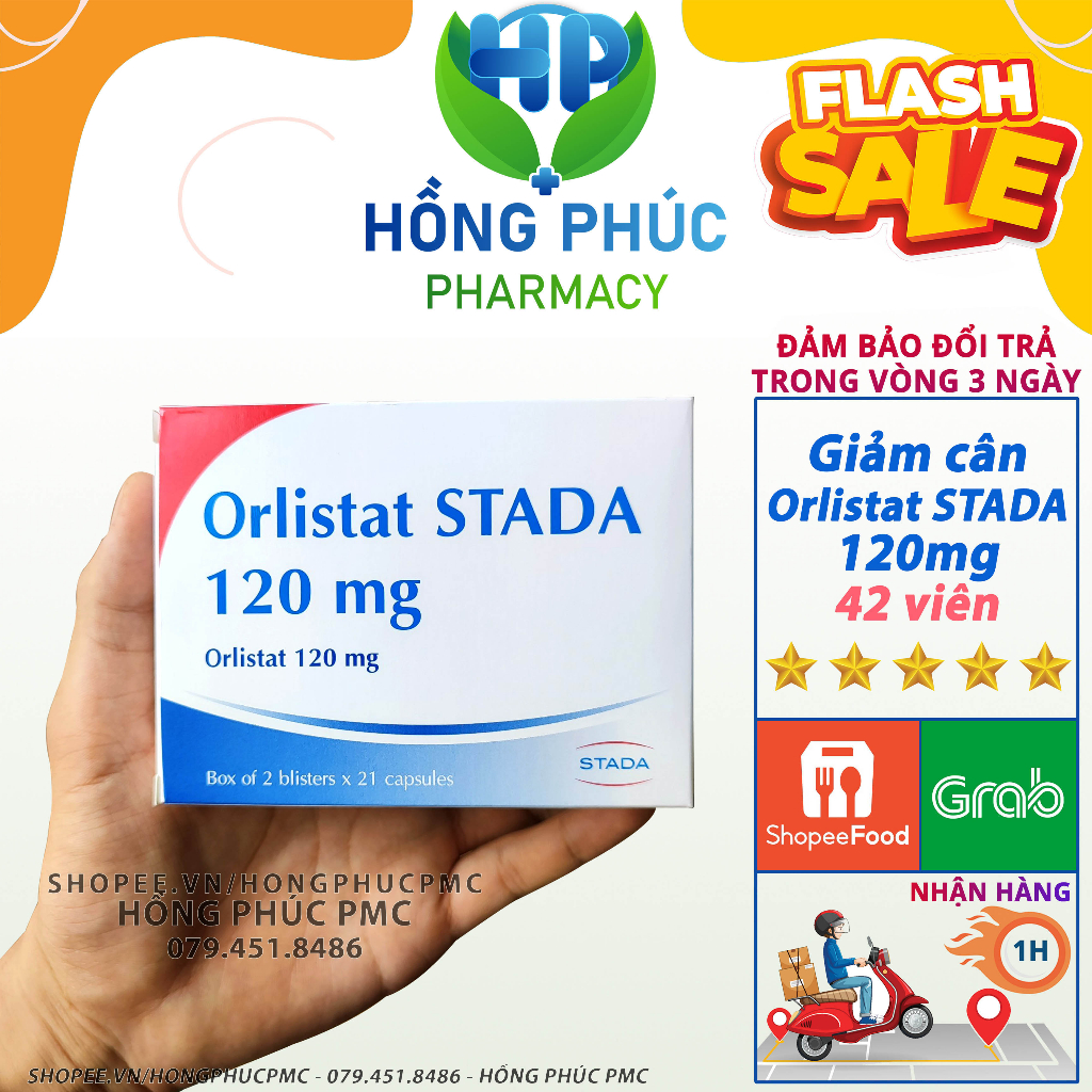 Orlistat stada 120mg precio