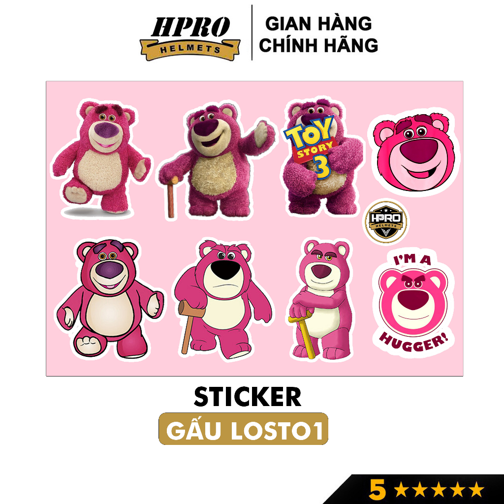 Ảnh Sticker custom cute Hpro Helmet, chống nước dán mũ bảo hiểm, laptop, điện thoại, đàn guitar, vali, trang trí vv... 1