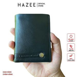 |QUÀ TẶNG | Ví da nam cao cấp HAZEE , bóp da nam chính hãng bảo hành da 12 tháng H003