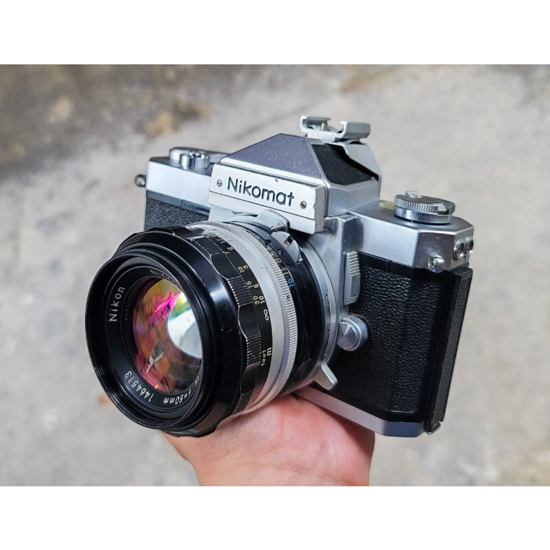 Máy ảnh Film Nikomat FTN + Lens 50mm F1.4 - Mới 90% | Shopee Việt Nam