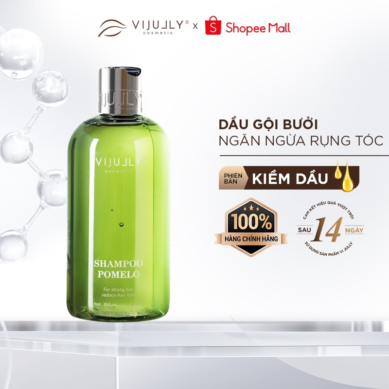 [CHÍNH HÃNG] Dầu Gội Bưởi Ngăn Rụng Tóc VIJULLY 350ML