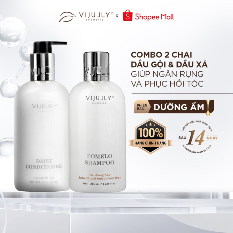 Ảnh Bộ Gội Xả Ngăn Rụng - Phục Hồi Tóc ViJully Cosmetic 3