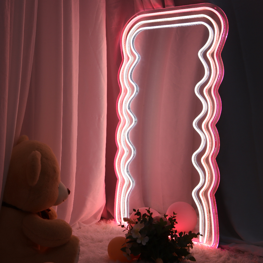 Gương Led Neon Trang Trí Phòng, Gương Selfie