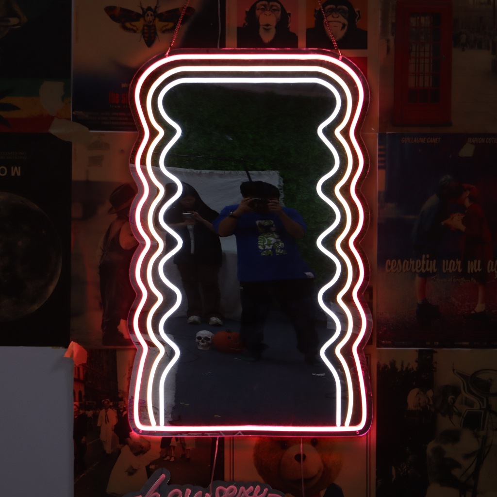 Gương Led Neon Trang Trí Phòng, Gương Selfie
