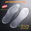 Lót giày silicon, đệm giày silicon cao cấp. Lót đệm giày có gai massage, êm mềm mại giảm đau chân