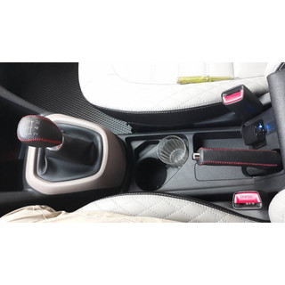 Bọc cần số phanh tay các đời xe Hyundai I10 số sàn (2014-2024) bằng da bò thật
