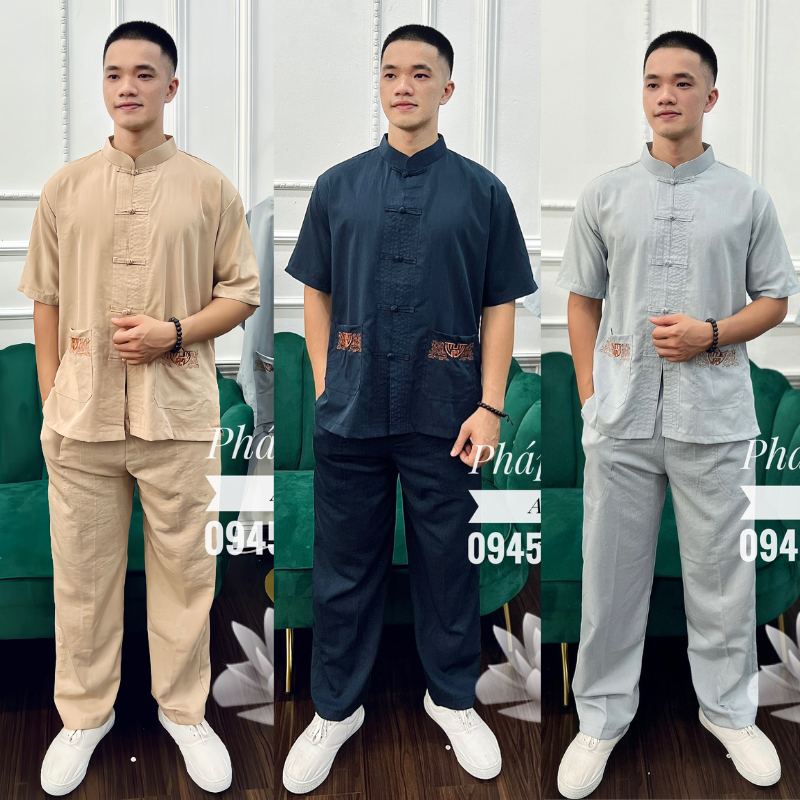 Đồ Lam Đi Chùa , Pháp Phục Nam Quần Áo Nam …