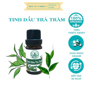 Tinh Dầu Trà Tràm Royal 10ml 50ml Nguyên Chất Giảm Stress Khử Mùi Chống Say Xe Hàng Chính Hãng