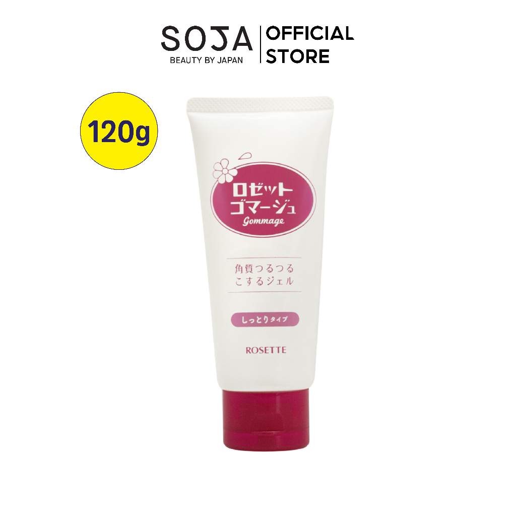 Ảnh Tẩy Tế Bào Chết Dành Cho Da Khô Rosette Gommage Moist 120g 2