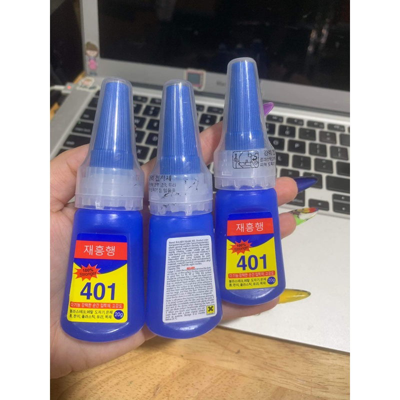 Keo 401 dán móng - đính đá , hàng chuẩn hãng- có tem chống hàng giả . 20G | BigBuy360 - bigbuy360.vn