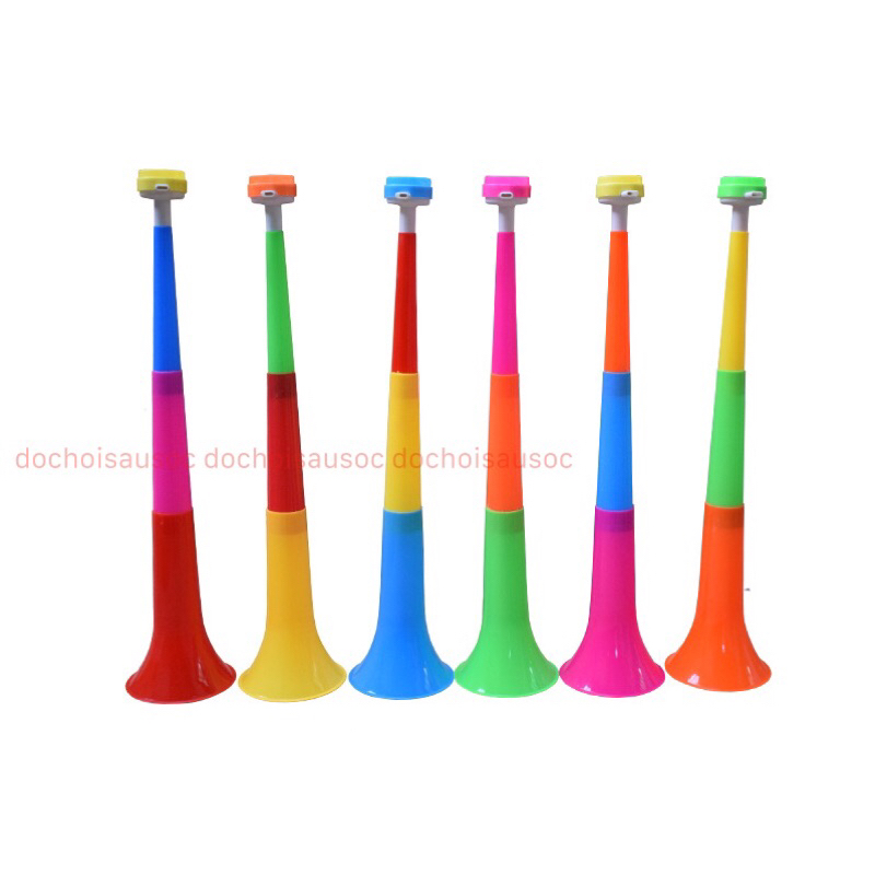 (Âm thanh lớn) KÈN CỔ VŨ SIZE TO NHIỀU MÀU SẮC, Có thể thu gọn